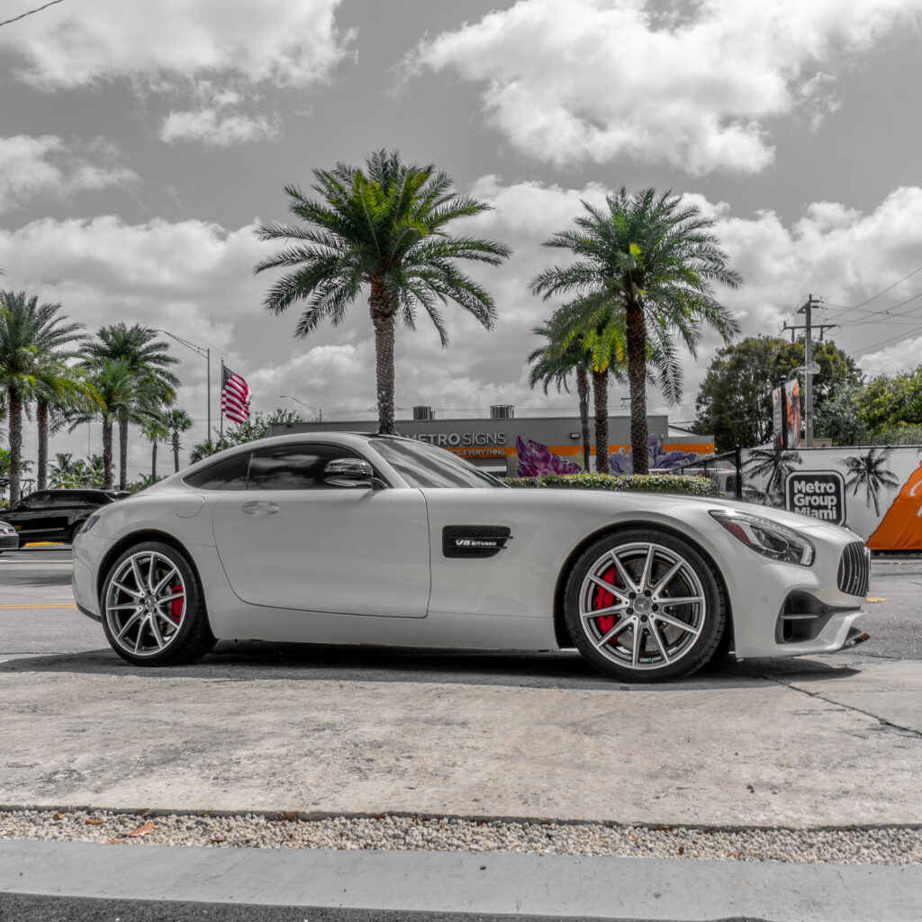 AMG GT Mercedes Benz Full PPF service luxury film14