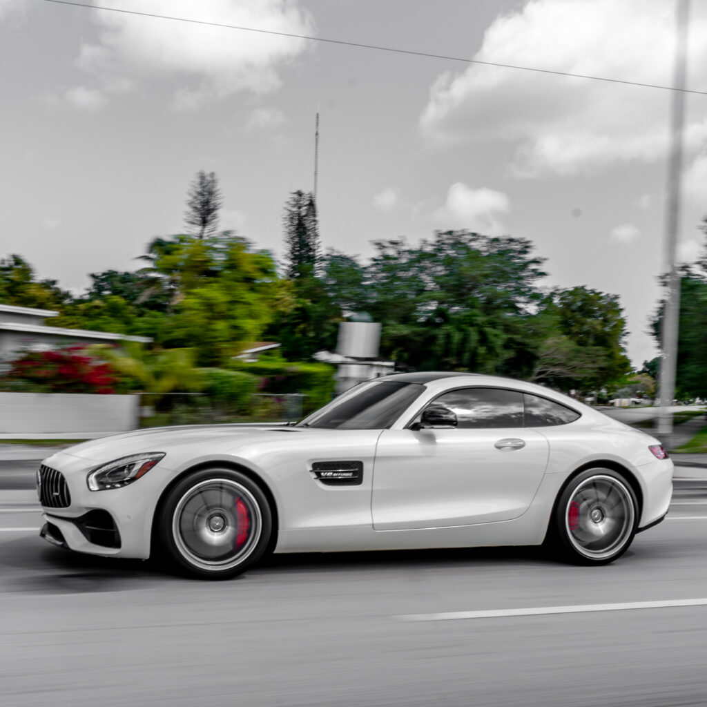 AMG GT Mercedes Benz Full PPF service luxury film9