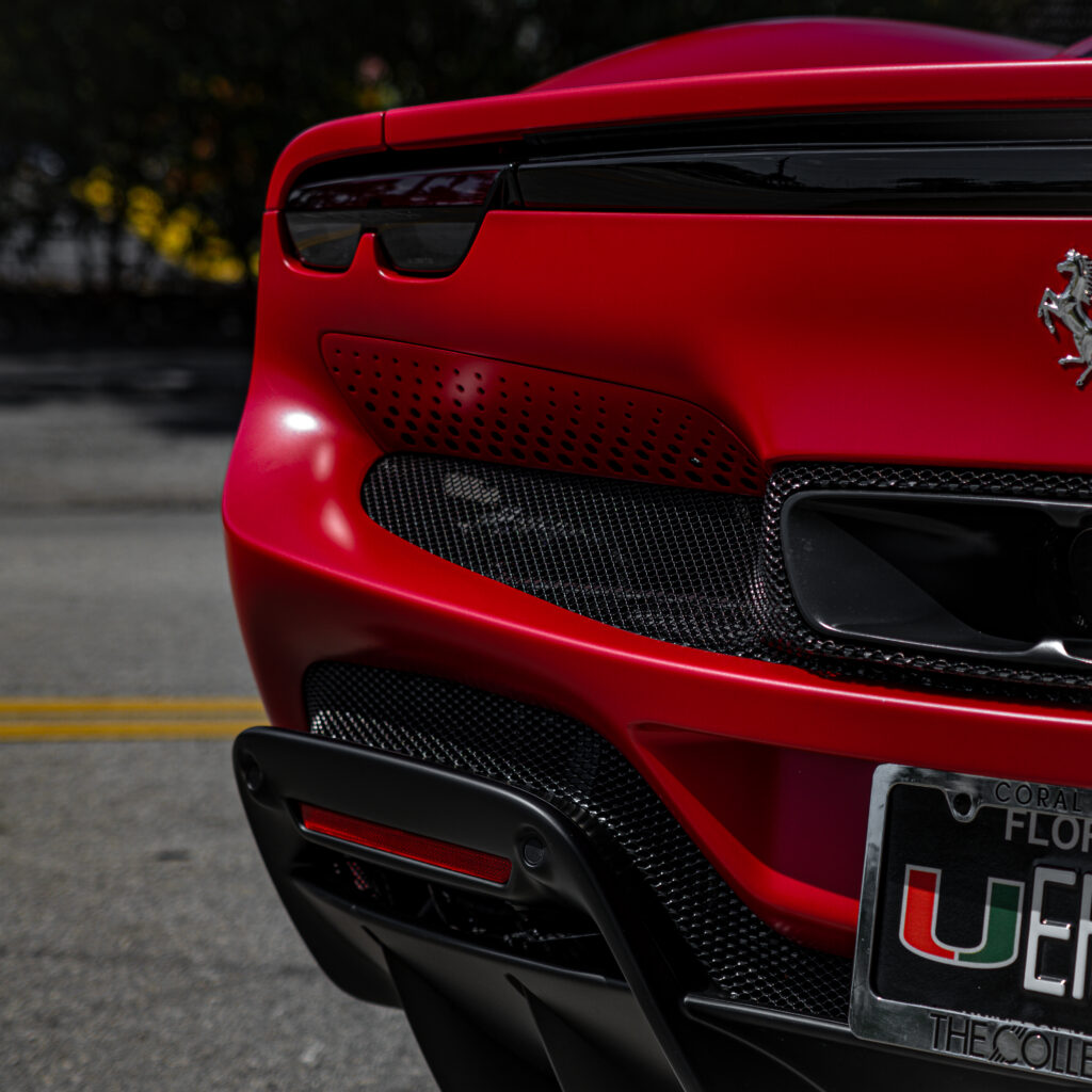 Ferrari SF90 Full PPF service luxury film14