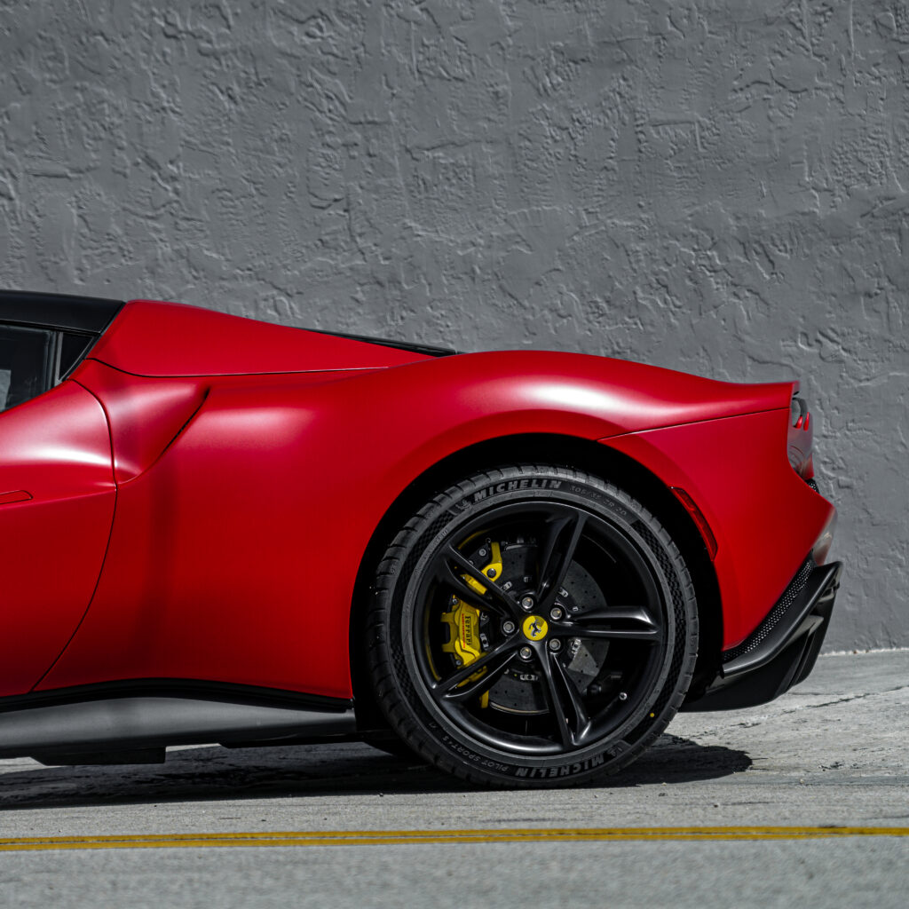 Ferrari SF90 Full PPF service luxury film16