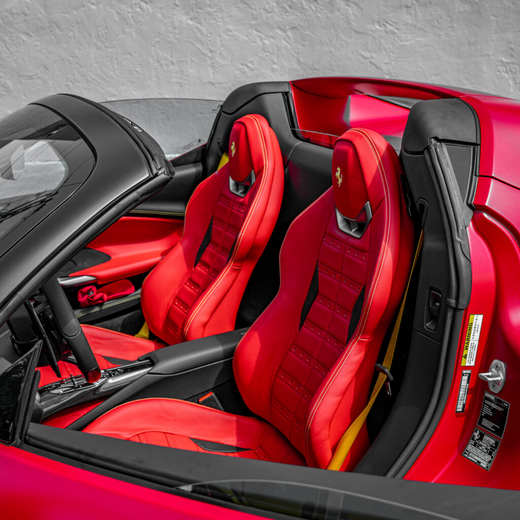 Ferrari SF90 Full PPF service luxury film18