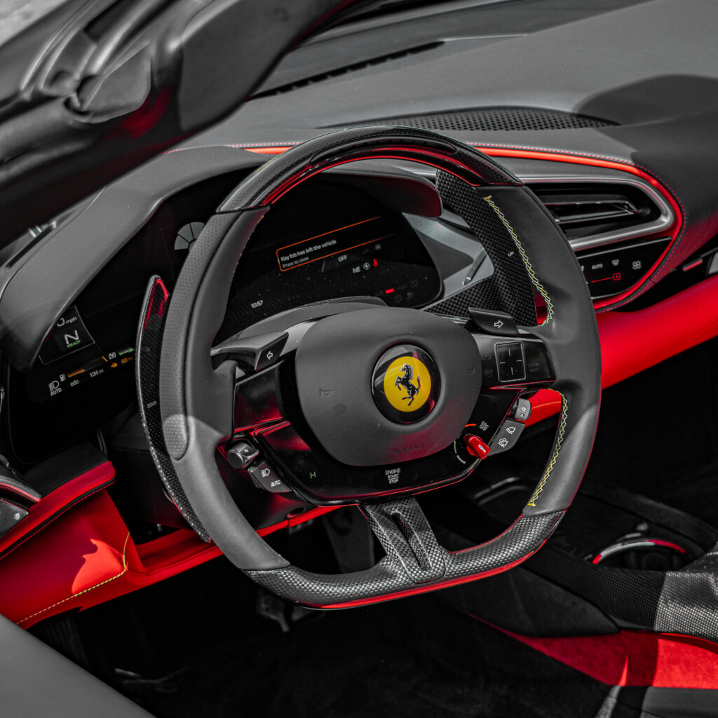 Ferrari SF90 Full PPF service luxury film22