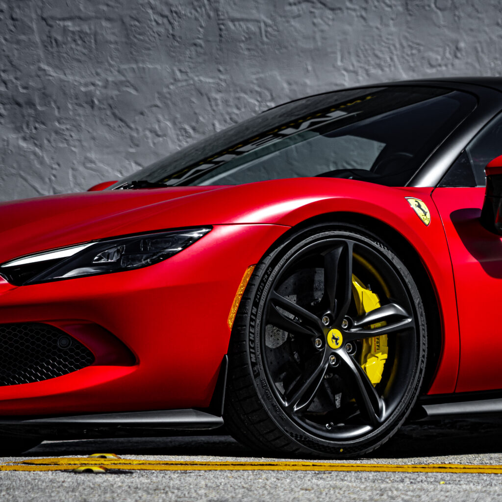 Ferrari SF90 Full PPF service luxury film5