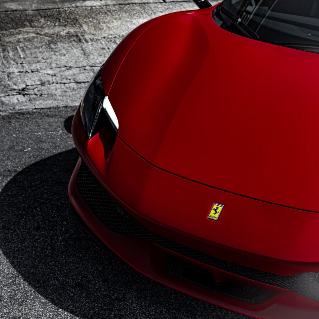 Ferrari SF90 Full PPF service luxury film7