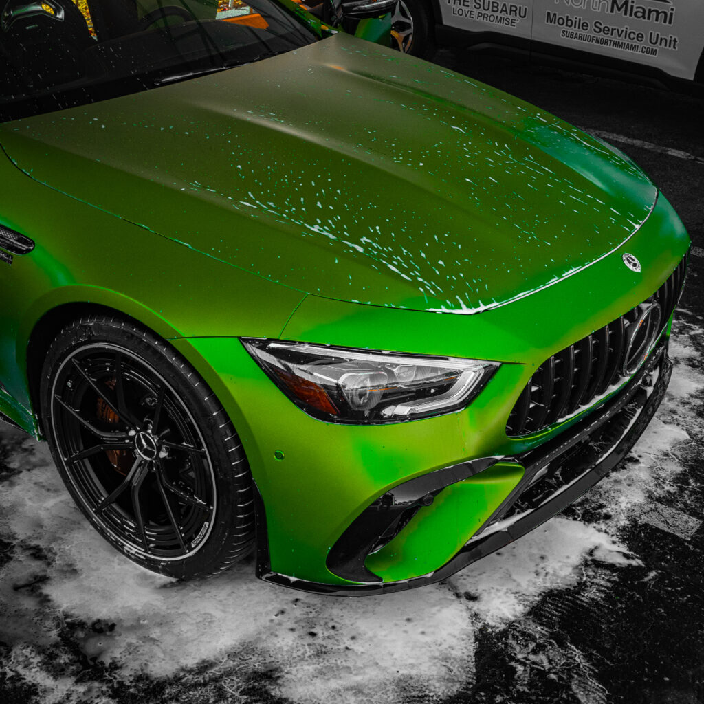 Mercedes AMG GT Paint protection film and window tints11