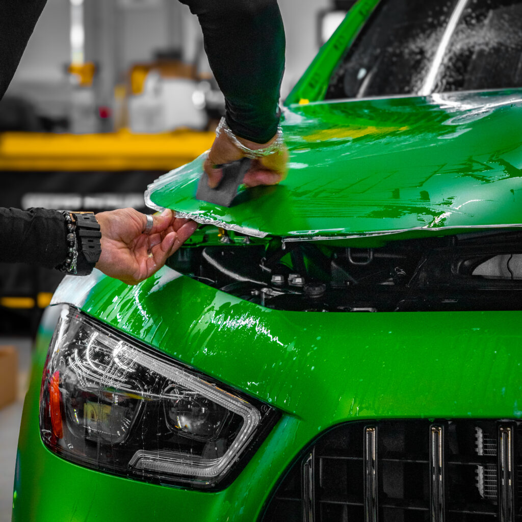Mercedes AMG GT Paint protection film and window tints18