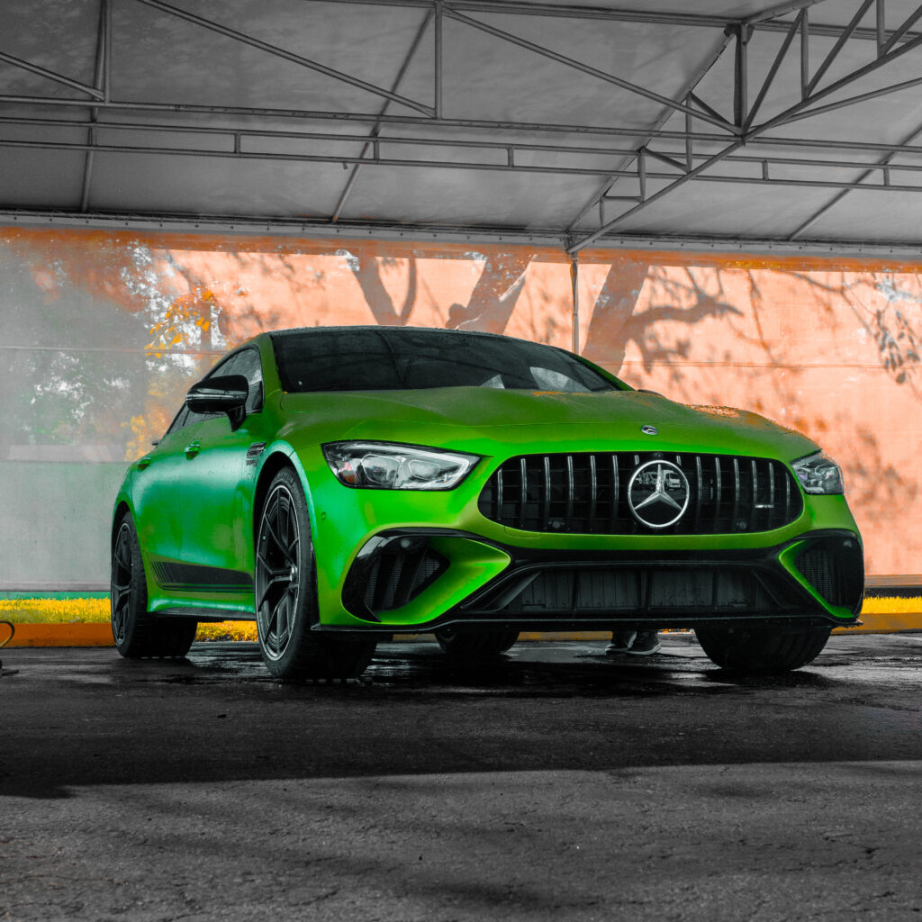 Mercedes AMG GT Paint protection film and window tints5