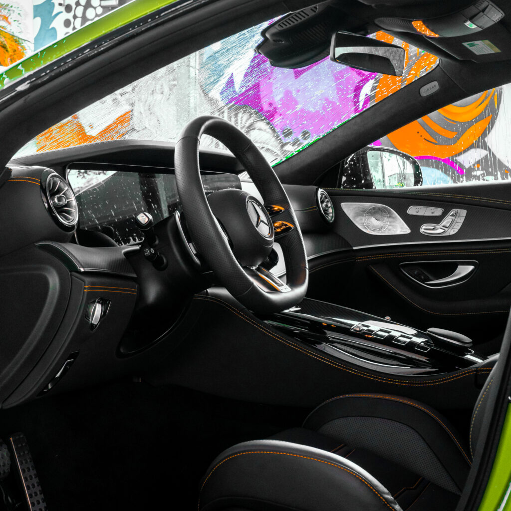 Mercedes AMG GT Paint protection film and window tints8