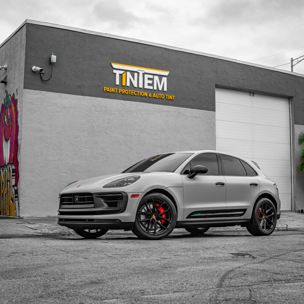 Porsche Macan Full PPF Matte1
